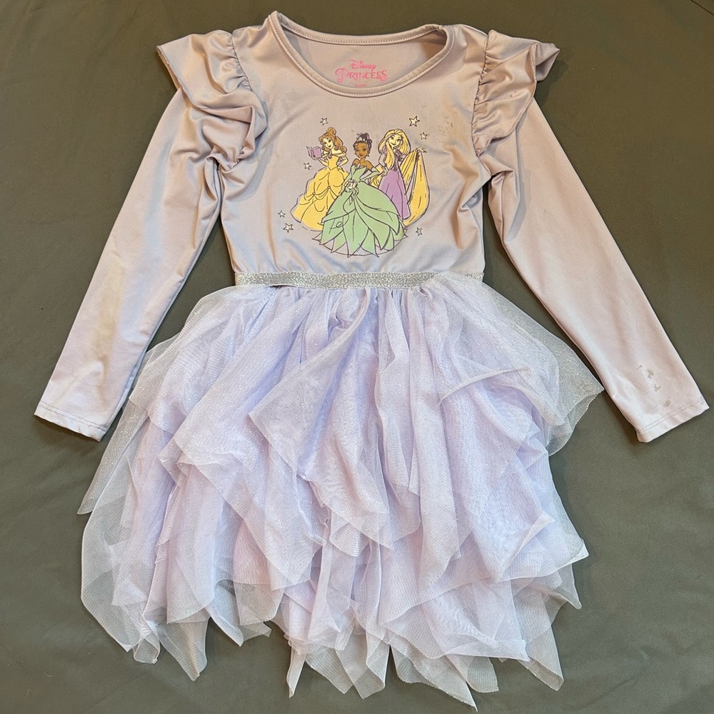 Disney Purple Dance Costume with Tulle Skirt
